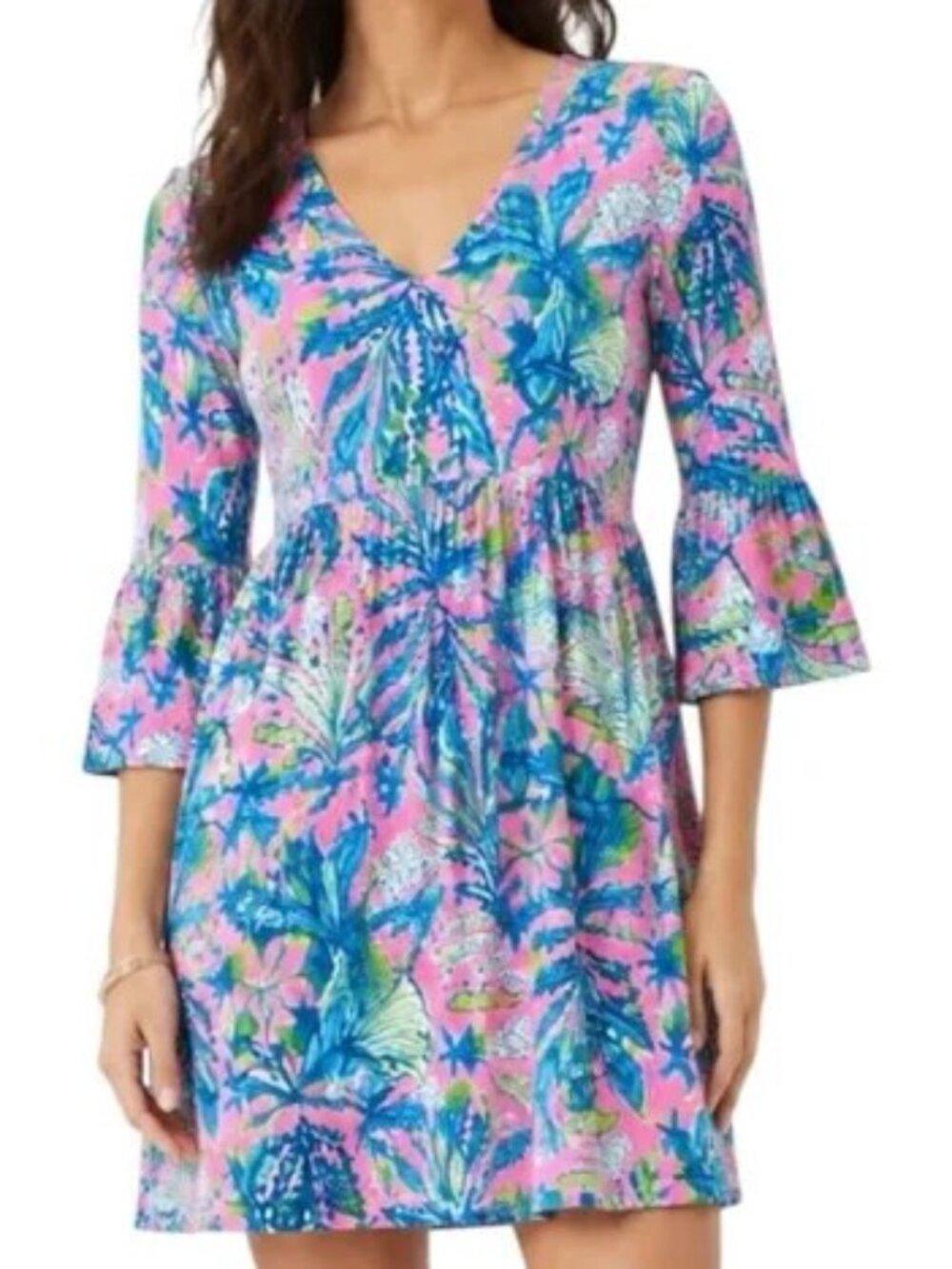 Lilly Pulitzer Jannie  V-neck Dress